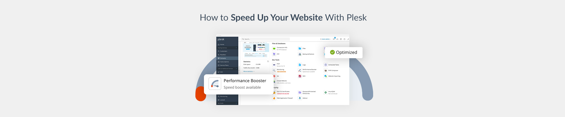 Plesk Website Performance Booster Blog Post