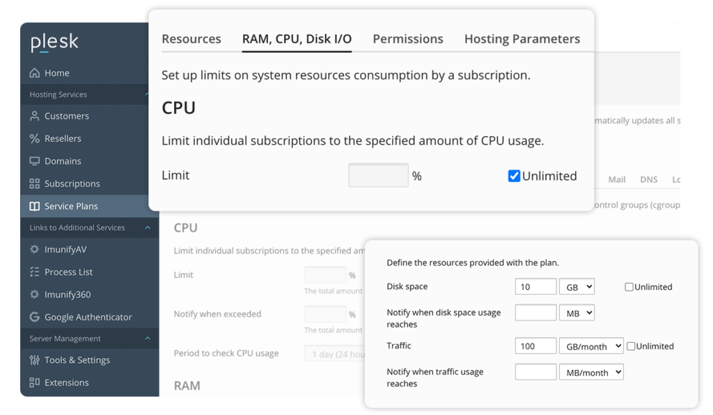 Plesk_IT Admins WEBSERVERS