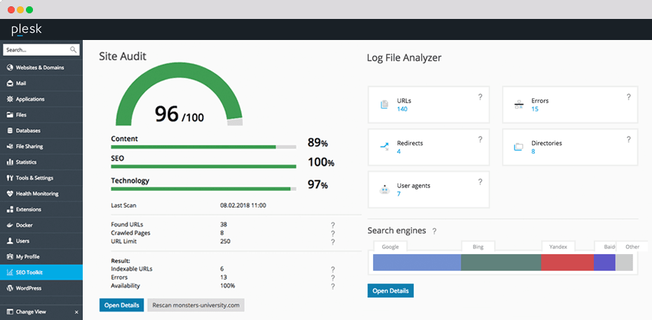 SEO Toolkit - Site Audit